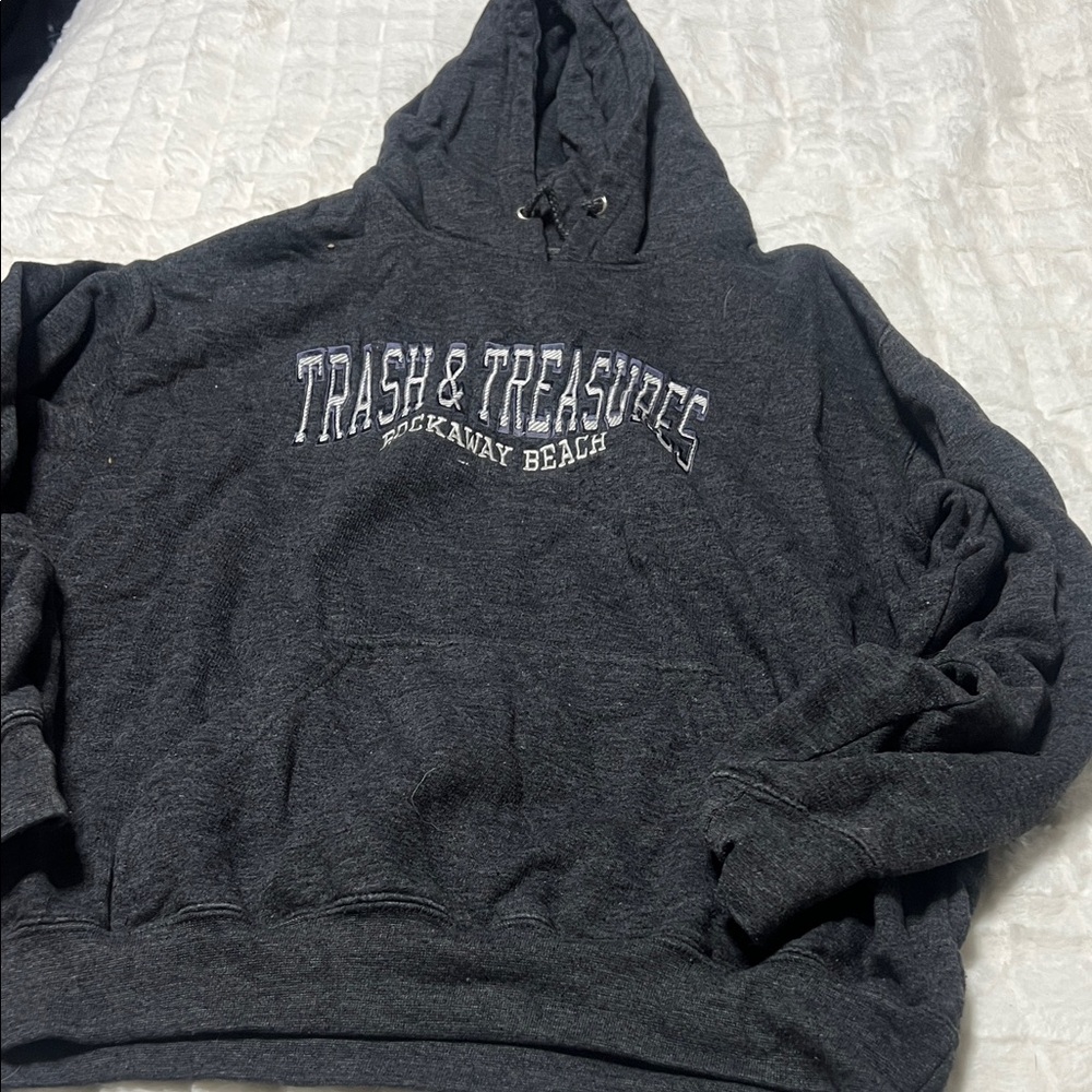 Pacific and co. Pickaway Beach Gray Hoodie